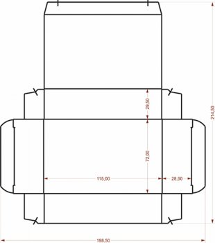 Коробка 114х72х30 мм